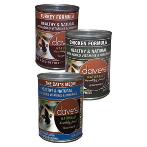 Dave's Naturally Healthy™ Turkey Formula Canned Cat Food