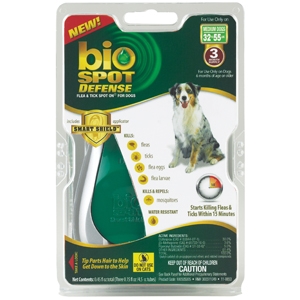  Bio Spot Defense Flea & Tick For Dogs With Smart Shield Applicator