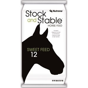 Nutrena Stock and Stable 12% Sweet Horse Feed