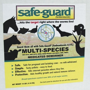 Safe-Gaurd Multi-Species Pellets