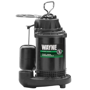 Wayne CDU800 1/2 HP Cast Iron Sump Pump