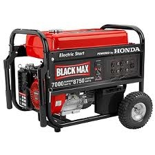 7000 Watt Honda Black Max Generator