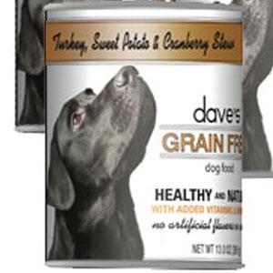 Dave's Grain Free Sweet Potato & Cranberry Canned Dog Food