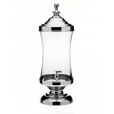 Monticello Glass and Metal Dispenser