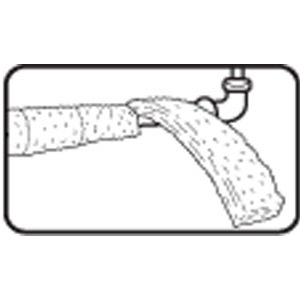 M-D Building Products 6”x25’ Fiberglass Pipe Wrap