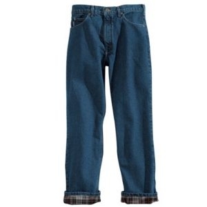 Carhartt Men’s Relaxed Fit Jean - Straight Leg/Flannel
