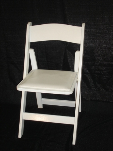 White Wood Party Chair