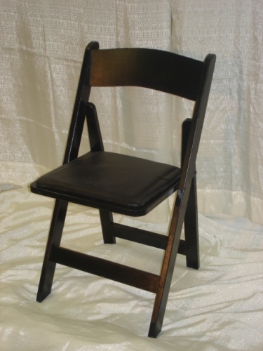 Black Wood Party Chair