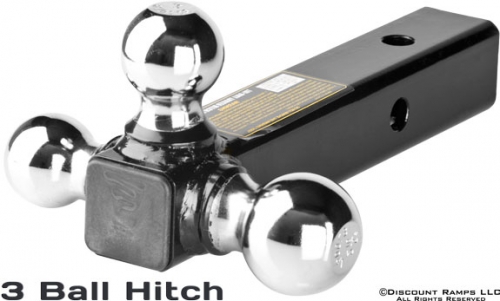 3 way receiver hitch