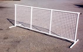 White Party or Event Fence