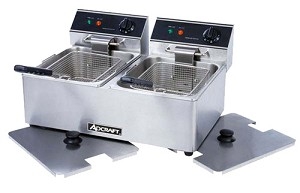 Counter Top Dual Tank Deep Fat Fryer