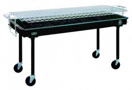 Grill, 2'x5' charcoal grill