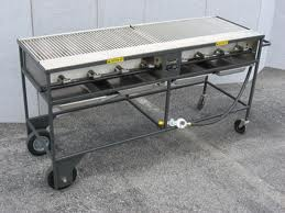 Grill, 2'x5' propane