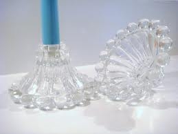 Glass Candle Holders