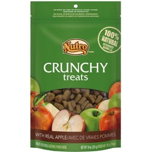 NUTRO® Crunchy Treats With Real Apple