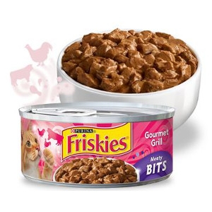 Friskies Meaty Bits Gourmet Grill 