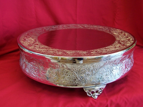 Silver Cake Stand 22