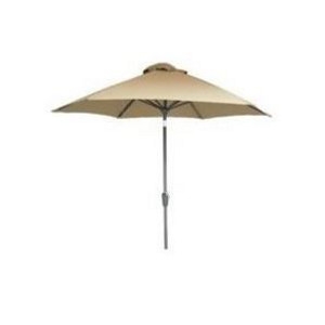 9’ Wood Market Umbrella