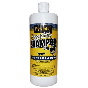 Pyranha Pyrethrin Shampoo for Horses And Dogs