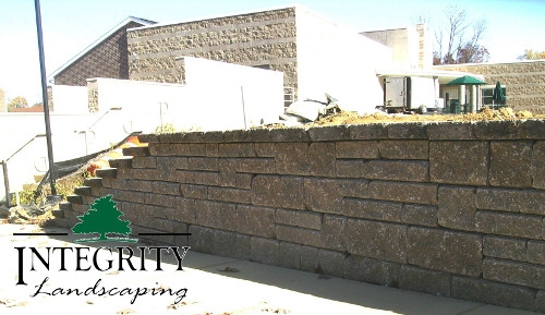 Retaining Wall for Commercial Business