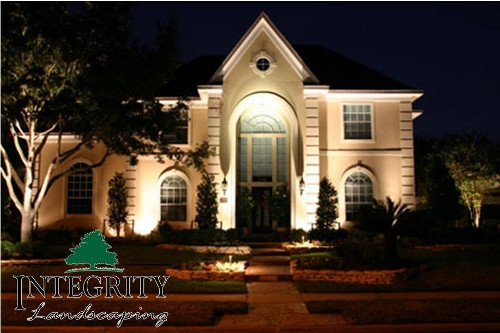 Landscape Lighting Showcases your Home at Night