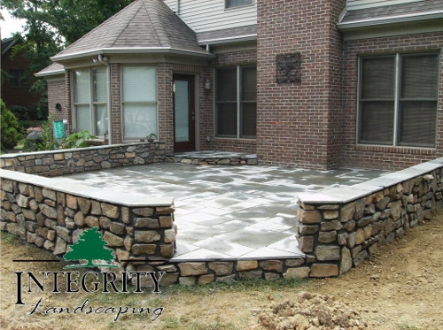 Cut Natural Stone Patio