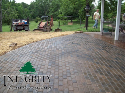 Paver Brick Patio