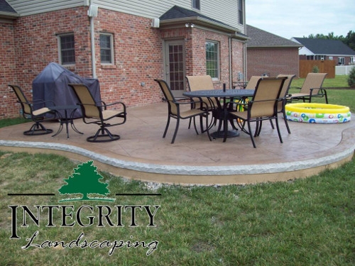 Stained Concrete Patio