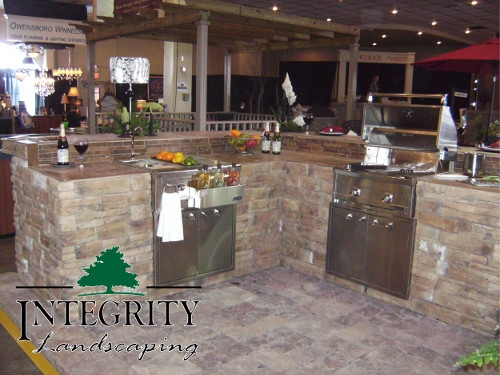 Wrap-Around Style Kitchen Display at Home Show