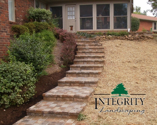 Long Paver Steps