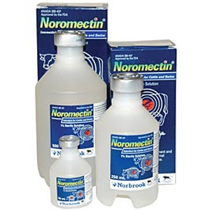 Noromectin (Ivermectin) 50ml Injection for Cattle and Swine (USA)