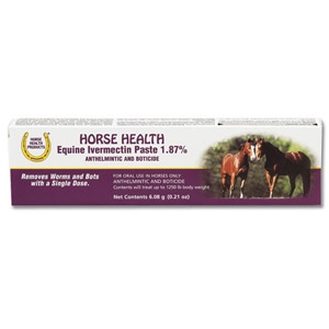 Horse Health Equine Ivermectin Paste 1.87%