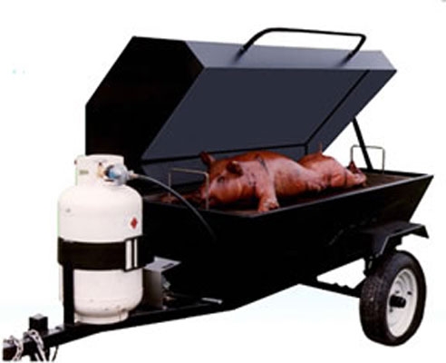 E-Z Way Tow Behind Gas Smoker/Roaster