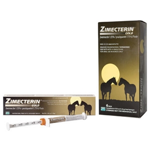 Zimecterin Gold (Ivermectin 1.55% / Pyrazquantel 7.75%) Dewormer Paste