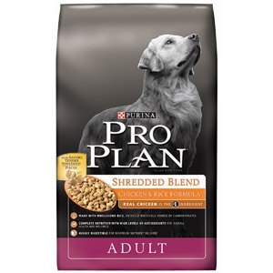 Pro Plan® Shredded Blend Chicken & Rice Formula Dog Food