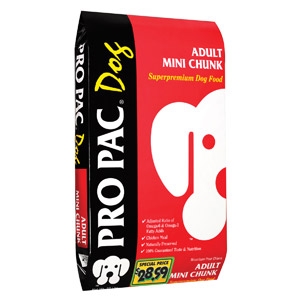 PRO PAC® Mini Chunk Dog Food