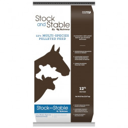 Stock & Stable® By Nutrena® 12% Multi-Species Pellet Feed