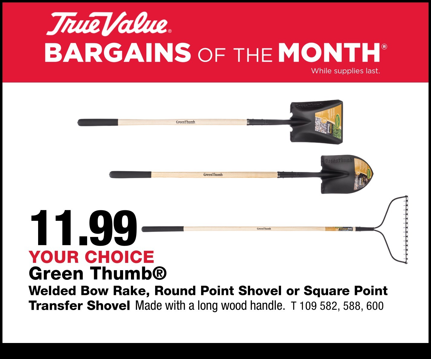 Special Offers Western Ohio True Value Hardware Minster, OH St
