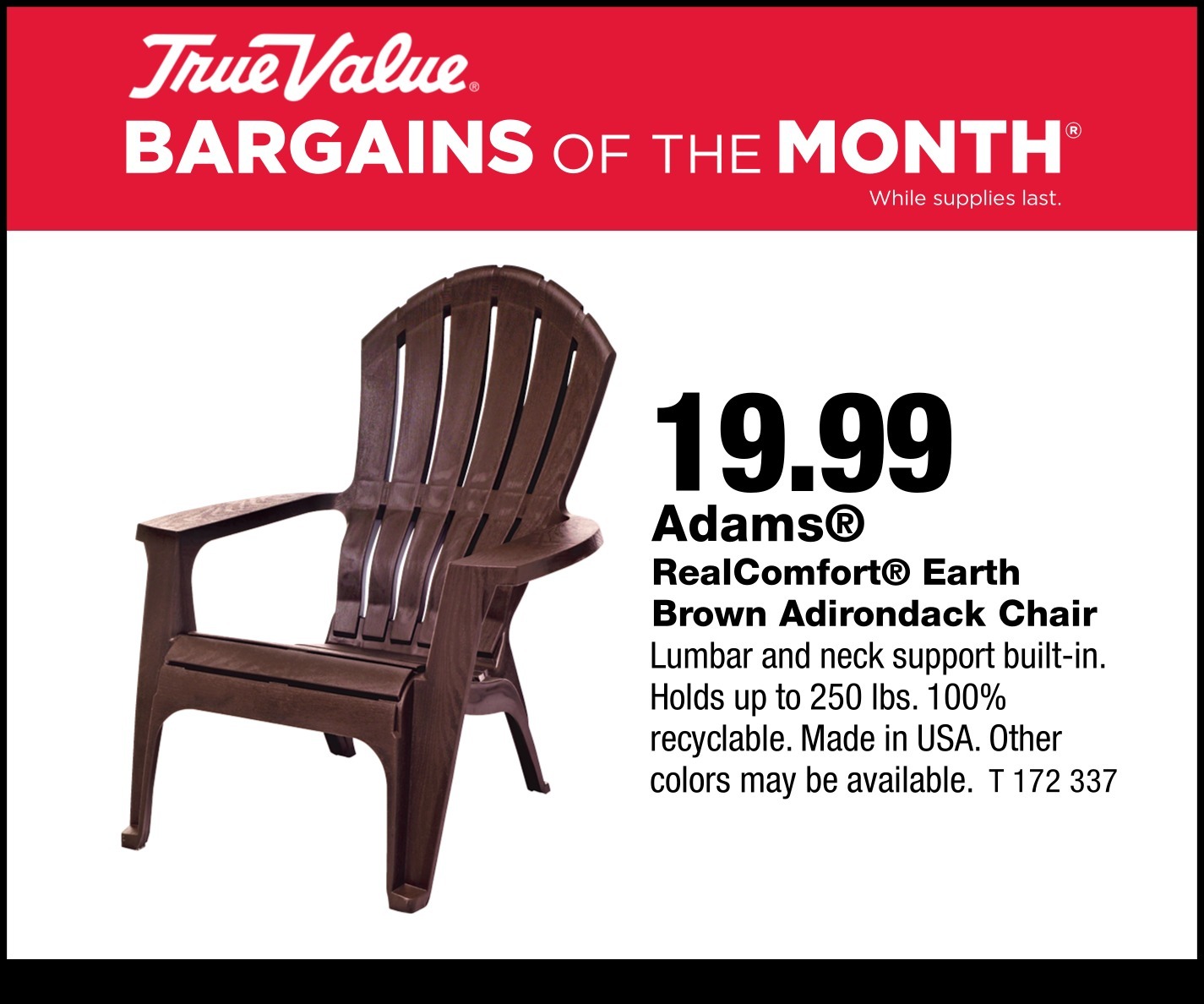 Special Offers Western Ohio True Value Hardware Minster, OH St