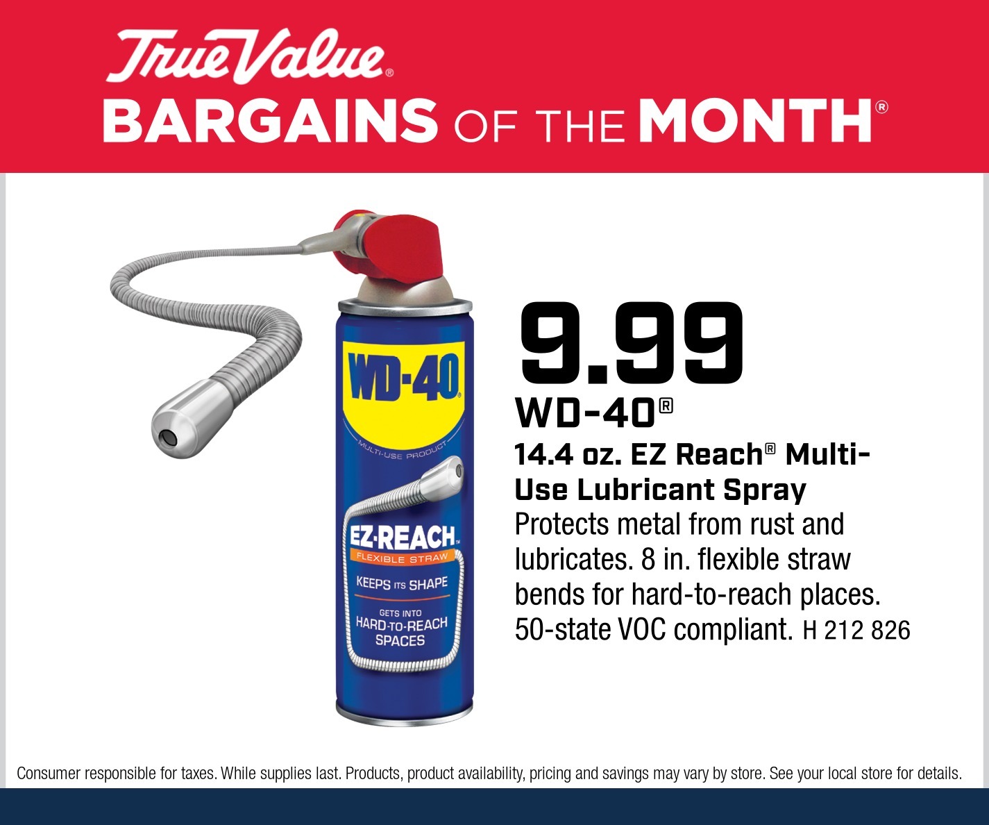 Special Offers Western Ohio True Value Hardware Minster, OH St