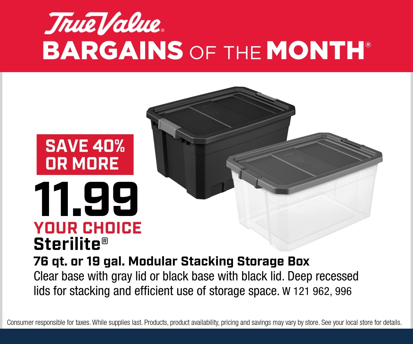 Special Offers Western Ohio True Value Hardware Minster, OH St