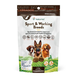 NaturVet Sport & Working Breeds Soft Chews 50 ct.