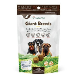 NaturVet Giant Breeds Soft Chews 50 ct.