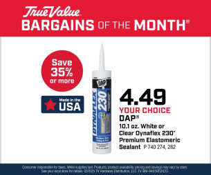 Your Choice DAP® Sealant Savings