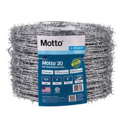 MOTTO HIGH TENSILE 4-POINT BARBED WIRE 1320 FT