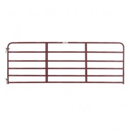 TARTER 6 BAR ECONOMY TUBE GATE RED 12 FT