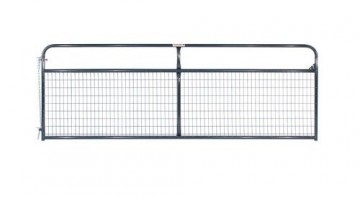 Tarter 12' 2X4 Wire Filled Gate Blue