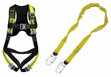 EZ FIT COMFORT HARNESS AND LANYARD COMBO