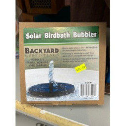 Solar Birdbath Bubbler