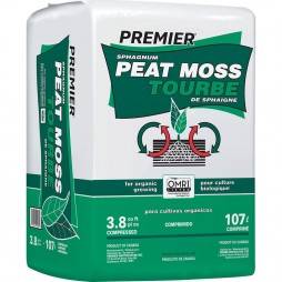 Premier Peat Moss 3.8 Cubic Foot
